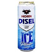 Пиво Horn Disel Ice Pilsner светлое 4,7% 0,568л