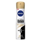 Антиперспирант аэрозольный Nivea Черное и белое Невидимый Гладкий шелк 150мл