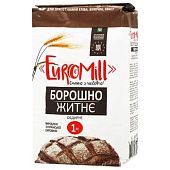 Мука EuroMill ржаная обдирная 1кг