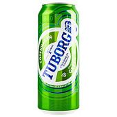 Пиво Tuborg Green светлое 4,6% 0,5л