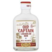 Ром Old Captain Caribbean White 37,5% 200мл