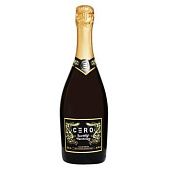 Напиток игристый Cero Sparkling Chardonnay белый безалкогольный 0,75л