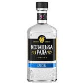 Водка особенная Казацкая Рада Special 0,5л 40%