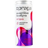 Напиток энергетический Spraga Комбучая ягоди 0,33л