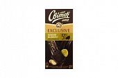 Шоколад черный СВІТОЧ® Exclusive с имбирем и цедрой лимона 51% 100г