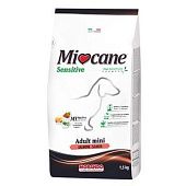 Корм сухой Miocane Sensitive Monoprotein лосось для собак малых пород 1,5кг