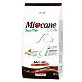 Корм сухой Miocane Sensitive Monoprotein индейка для собак малых пород 1,5кг