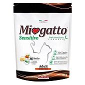 Корм сухой Miogatto Sensitive Monoprotein индейка для котов 400г