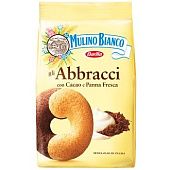 Печенье Mulino Bianco Abbracci с какао и сливками 350г
