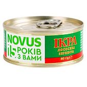 Икра лососевая Novus 15 лет с Вами 80г