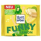 Шоколад белый Ritter Sport Funky с лимонным кремом 100г