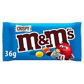 Драже M&M's с рисовыми шариками в молочном шоколаде 36г