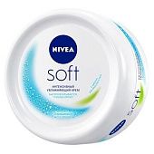 Крем для лица и тела Nivea Soft Освежающий увлажняющий 200мл