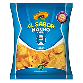 Чипсы El Sabor Nacho с солью 225г