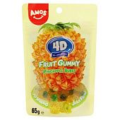 Конфеты Amos 4D Pineapple Burst в форме ананаса 65г