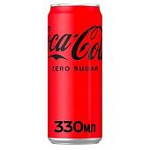 Напиток газированный Coca-Cola Zero 0,33л