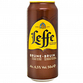 Пиво Leffe Brune темное 6,5% 0,5л