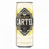 Пиво Senor Cartel светлое 4,6% 0,33л