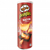 Чипсы Pringles картофельные со вкусом бекона 165г