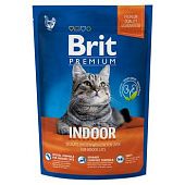 Корм сухой Brit Premium с курицей для домашних кошек 300г