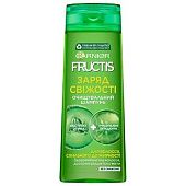 Шампунь Garnier Fructis Заряд свежести укрепляющий для склонных к жирности волос 400мл