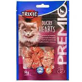 Лакомство для кошек Trixie Premio Hearts с курицей и минтаем 50г