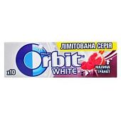 Жевательная резинка Orbit White Малина-гранат 14г