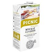 Вино Picnic Мускат белое полусладкое 12% 1л