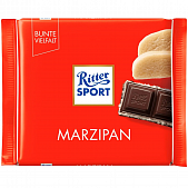 Шоколад черный Ritter Sport марципан 100г