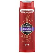 Гель для душа + Шампунь Old Spice Rockstar 3в1 400мл