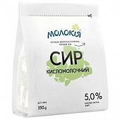 Творог Молокія 5% 350г