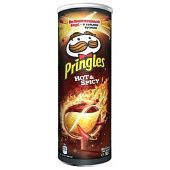 Чипсы Pringles Hot & Spicy картофельные 165г