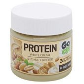 Паста арахисовая Go On Protein с белым кремом 180г