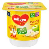 Творожок Milupa мультифрукт 3% 90г