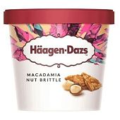 Мороженое Haagen-Dazs макадамия в молочном шоколаде 400г