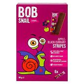 Конфеты Bob Snail яблочно-черносмородиновый страйп 84г