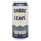 Пиво BrewDog Shore Leave светлое нефильтрованное 4,3% 0,44л