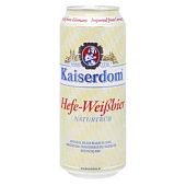 Пиво Kaiserdom Hefe-Weisbier светлое нефильтрованное 4,7% 0,5л