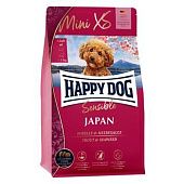 Корм сухой Happy Dog Mini XS Sensible Japan с курицей, форелью и водорослями для собак до 5 кг 300г