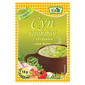 Суп Эко гороховый с гренками и беконом 18г