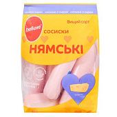 Сосиски Глобино Нямские с сыром высший сорт