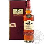 Виски The Glenlivet 21 год 43% 0,7л в подарочной деревяной упаковке