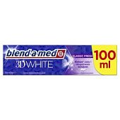 Зубная паста Blend-a-med 3D White Классическая свежесть 100мл