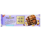 Шоколад молочный Millennium Very Peri с начинкой с печеньем и арахисом 270г