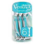 Бритвы одноразовые Gillette Venus 3 Sensitive 6шт