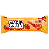 Батончик АВК Major Grain Манго-клубника цельнозерновая 40г