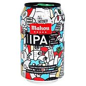 Пиво Mahou Session IPA светлое 4,5% 0,33л