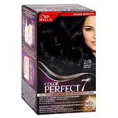 Краска для волос Wella Color Perfect 2/8 Сине-черный