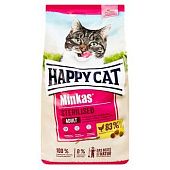 Корм сухой Happy Cat Minkas с птицей для стерилизованных взрослых котов 1,5кг