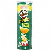 Чипсы Pringles Сыр и лук 165г